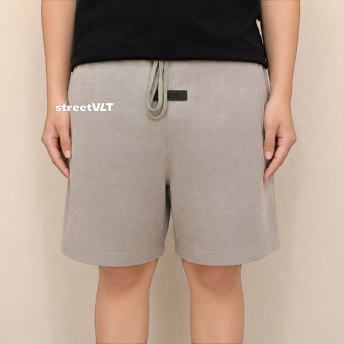 Essentials FOG Seal Gray Drawstring Shorts