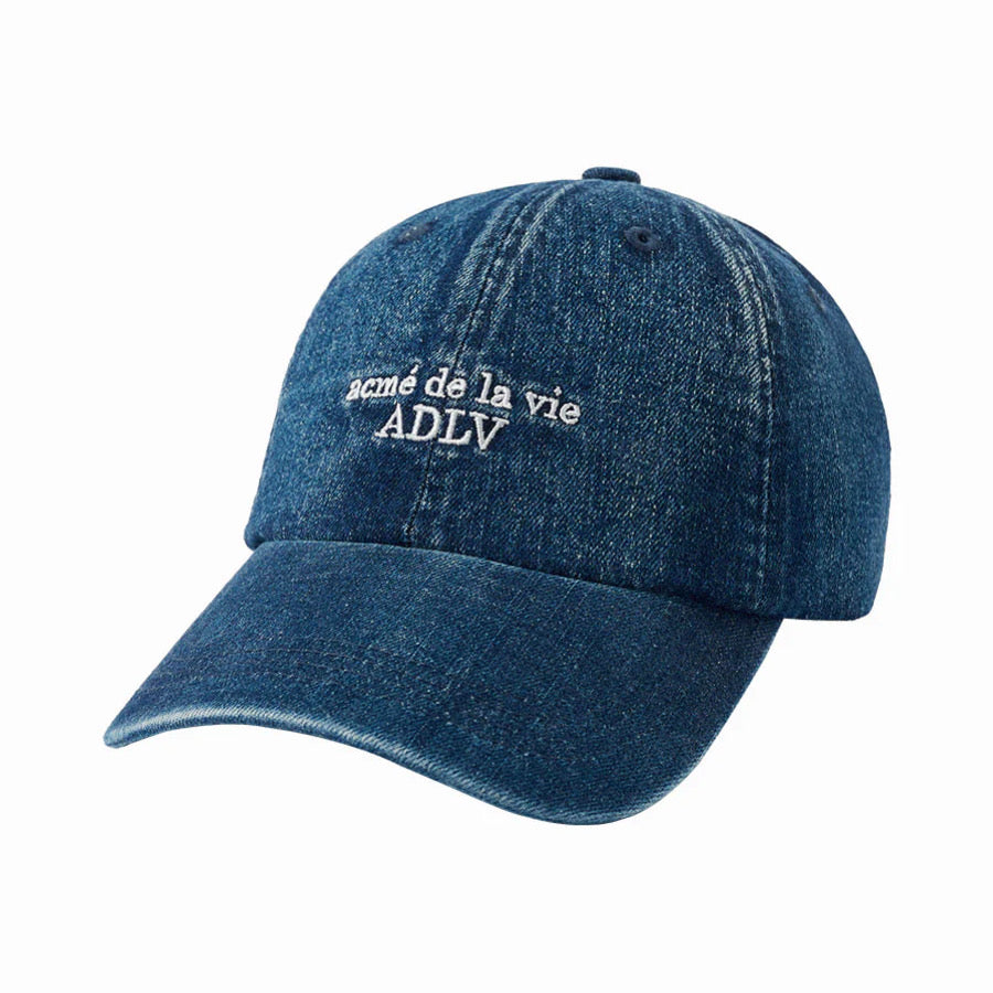 ADLV Basic Logo Season 3 Ball Cap Dark Blue Acme De La Vie