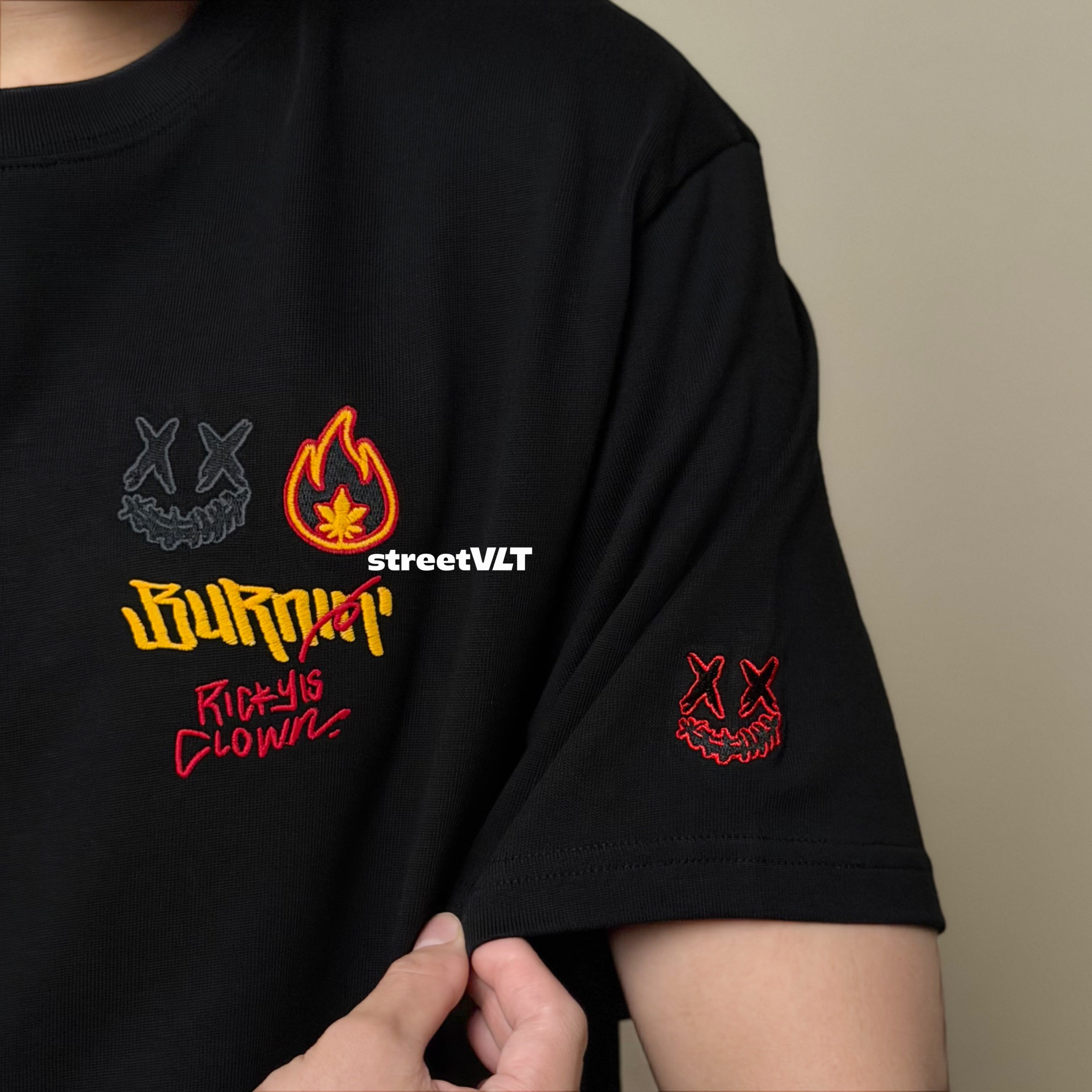 Ricky is Clown Molten Core Scaled Armor Tee
