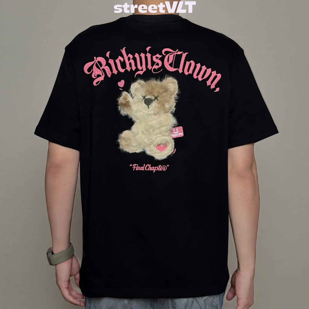 Ricky is Clown Hug Bear Pocket Tee