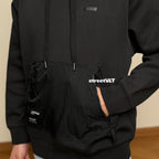 Life Work Korea Woven Pocket Hoodie