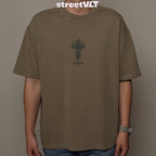 Life Work Korea Vintage Graphics Cross Tee