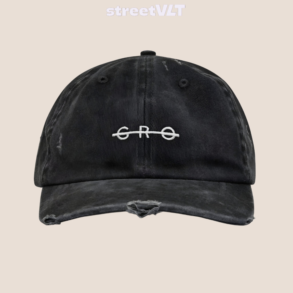 Gro Grocery Distressed Wash GRO Cap