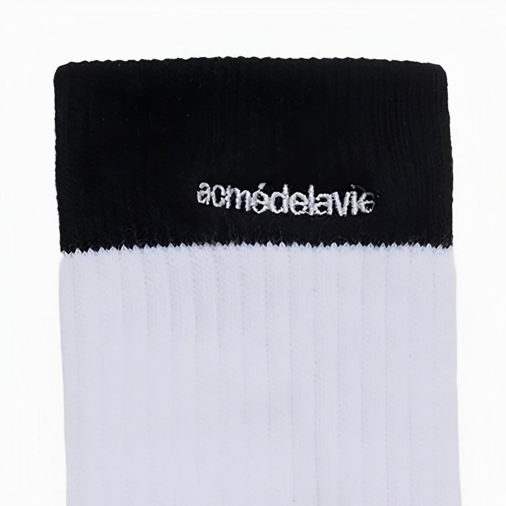 ADLV Color Point Lettering Sports Socks