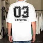 Life Work Korea Numbered 03 Tee