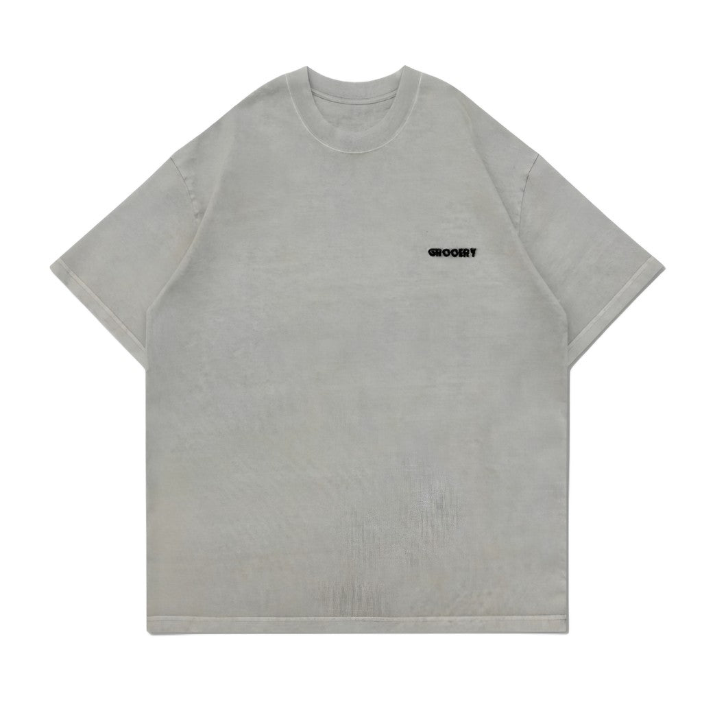 Gro Grocery x City of Darkness Washed Graphic Invoice Tee