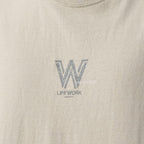 Life Work Korea Vintage Washed W Logo Tee