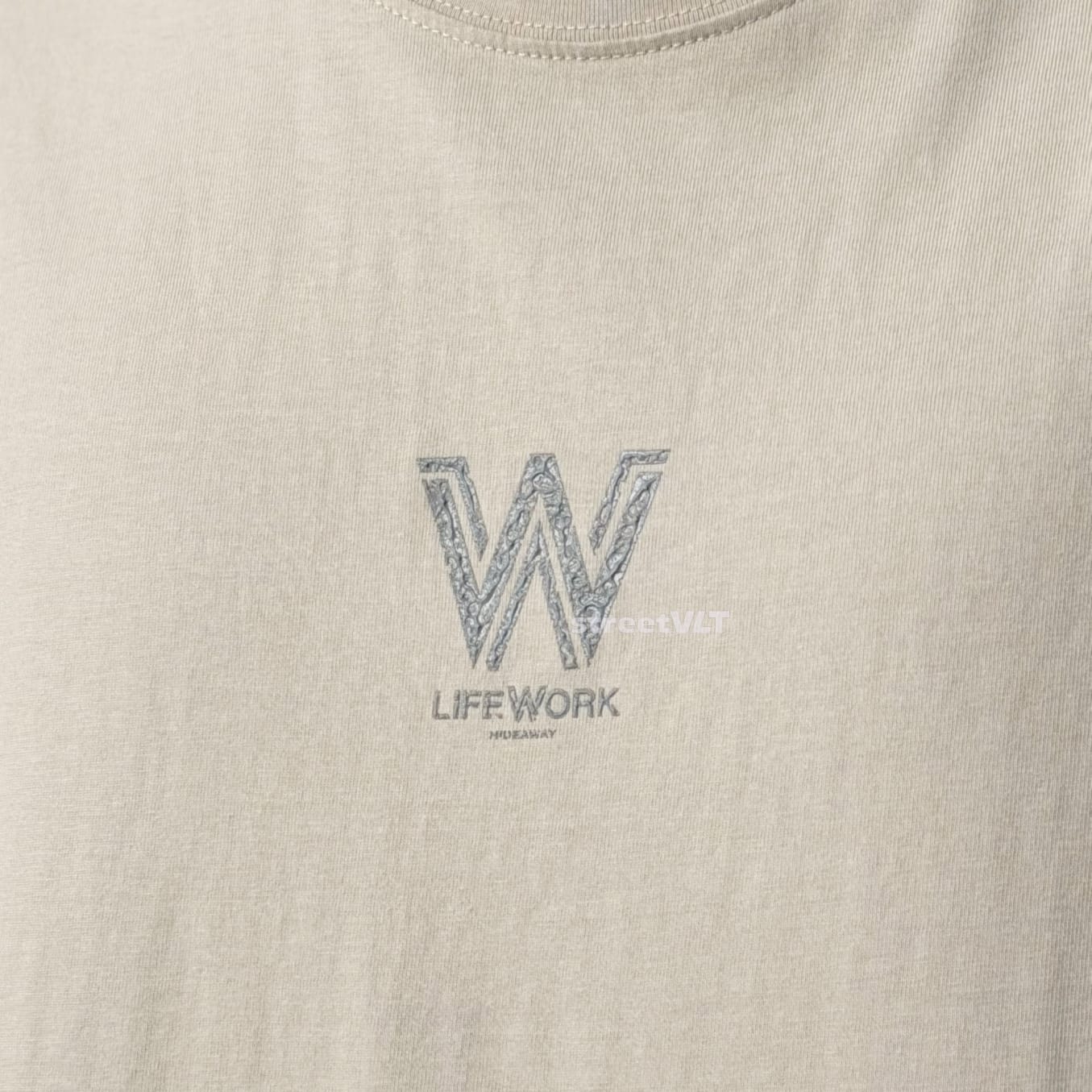 Life Work Korea Vintage Washed W Logo Tee