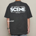 Gro Grocery Scene Painted Classic Washed Pocket Invoice Tee