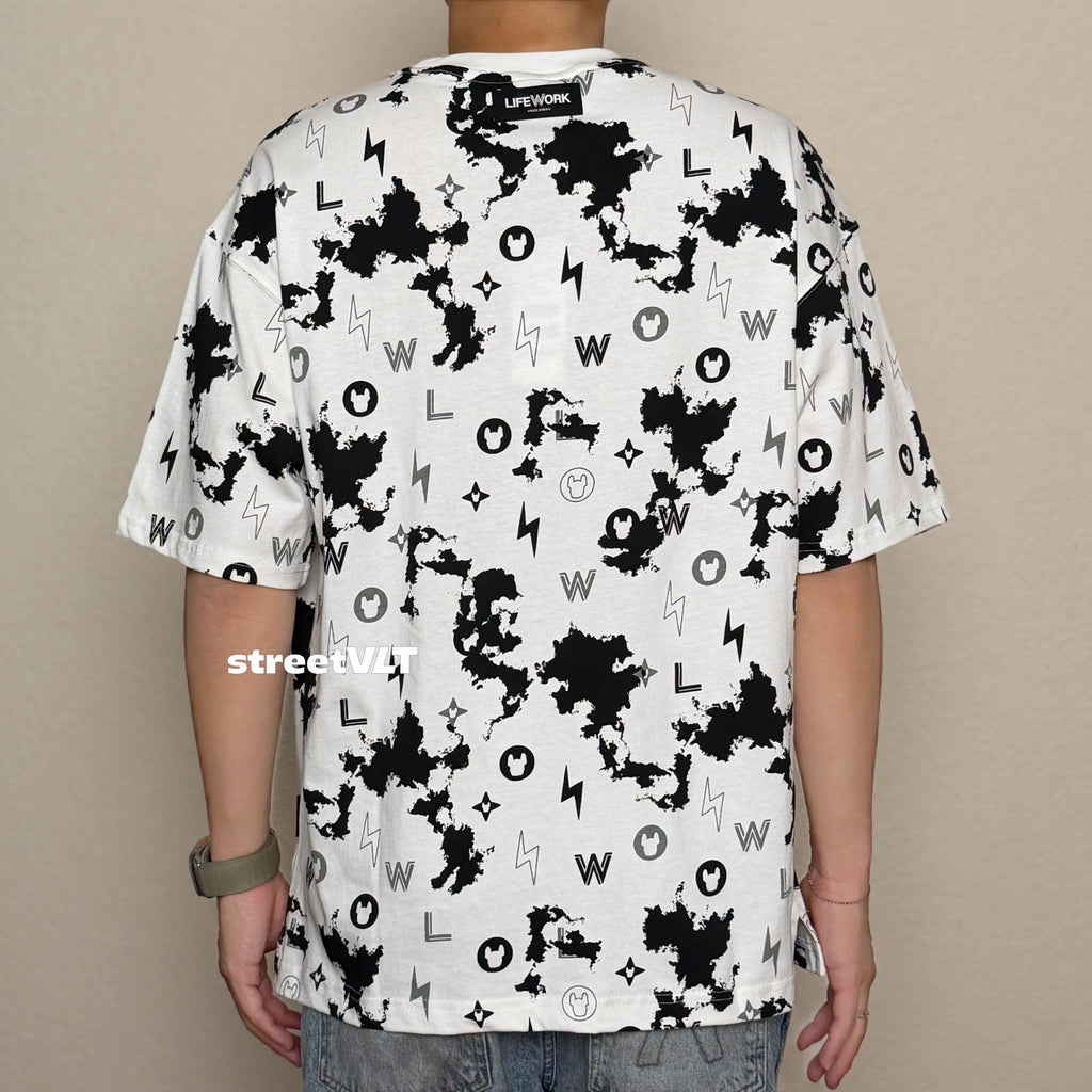 Life Work Korea Storm Radog Monogram Tee Lifework Original