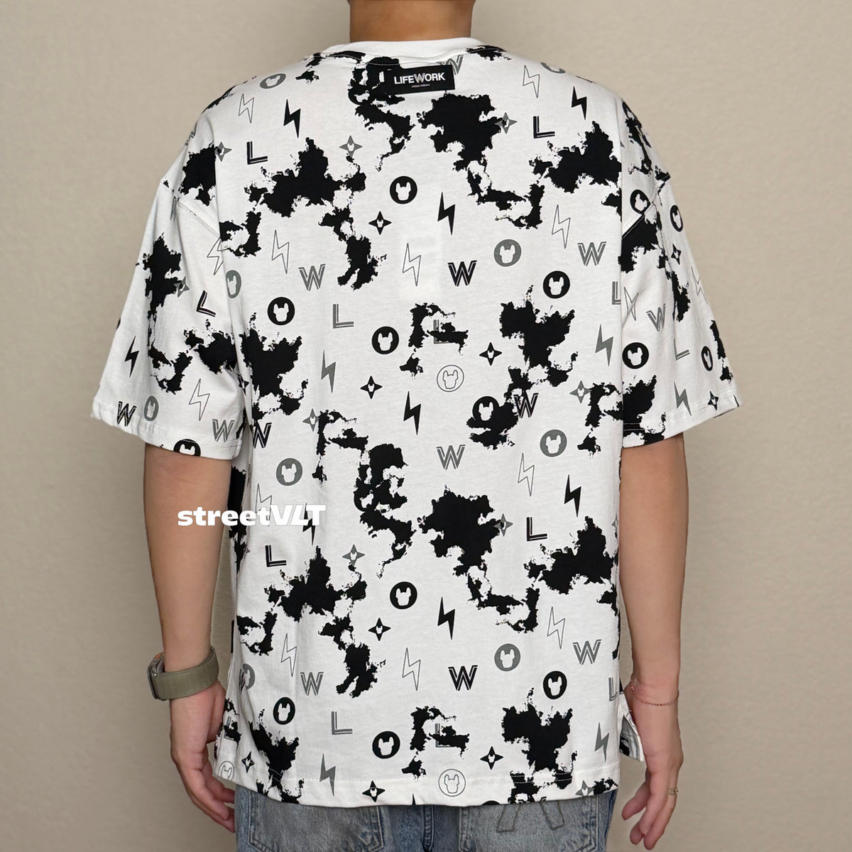 Life Work Korea Storm Radog Monogram Tee Lifework Original