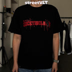 Ricky is Clown Bloody Black Panther Patch Embroidered Tee
