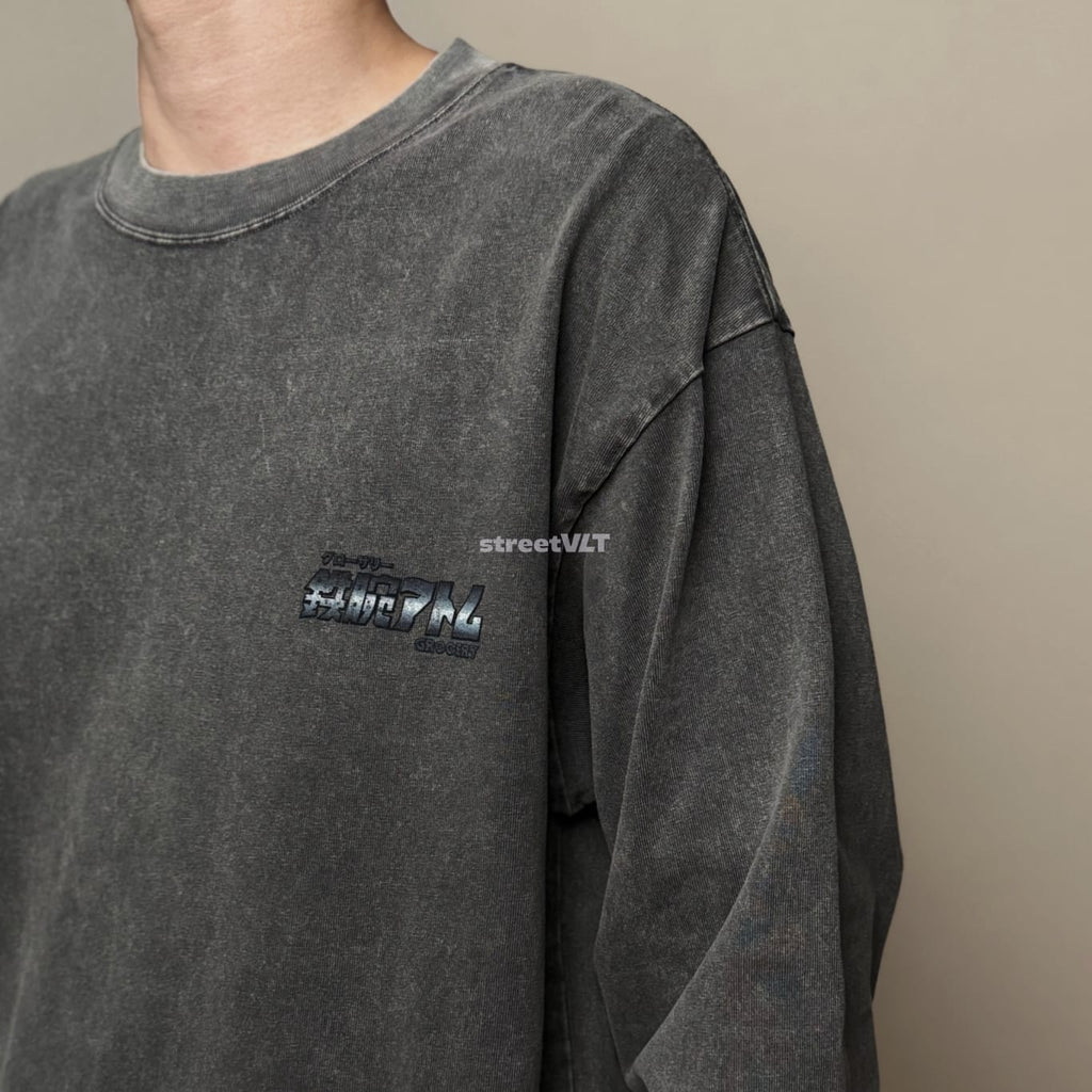 Gro Grocery X Toy Qube Astro Boy Heart Long Top Washed  Tee