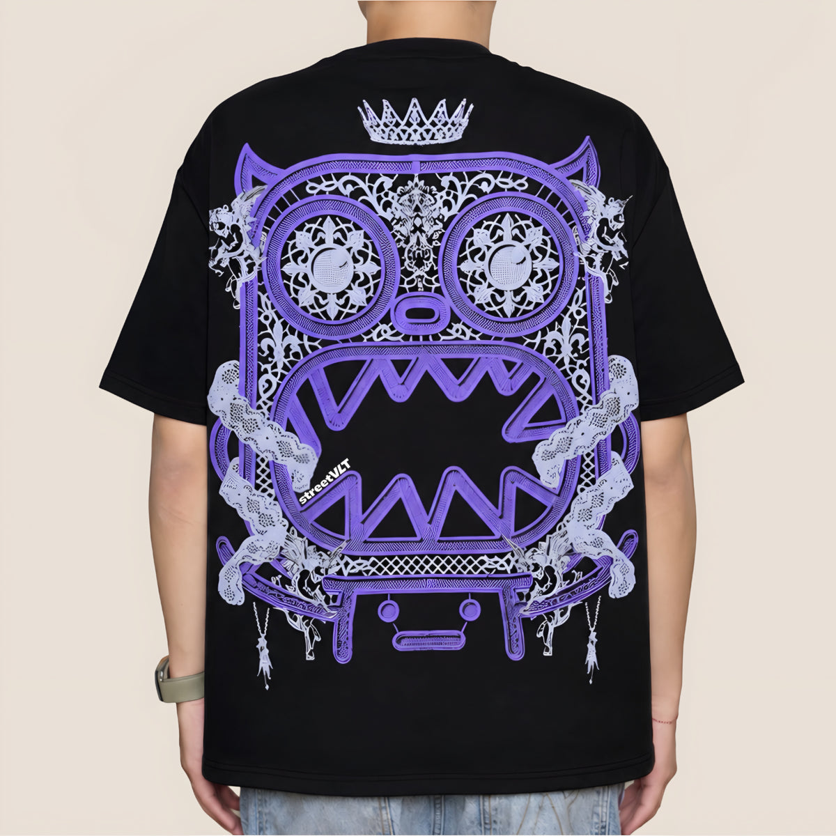Calmmind Angel Lace Monster Tee