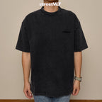Gro Grocery x Roaring Century Washed  Graphic Invoice Tee