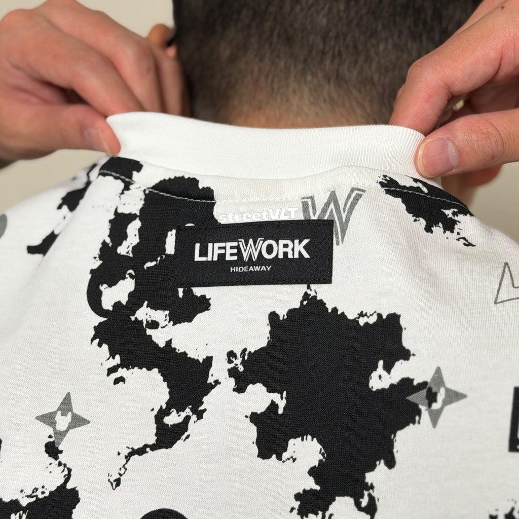 Life Work Korea Storm Radog Monogram Tee Lifework Original