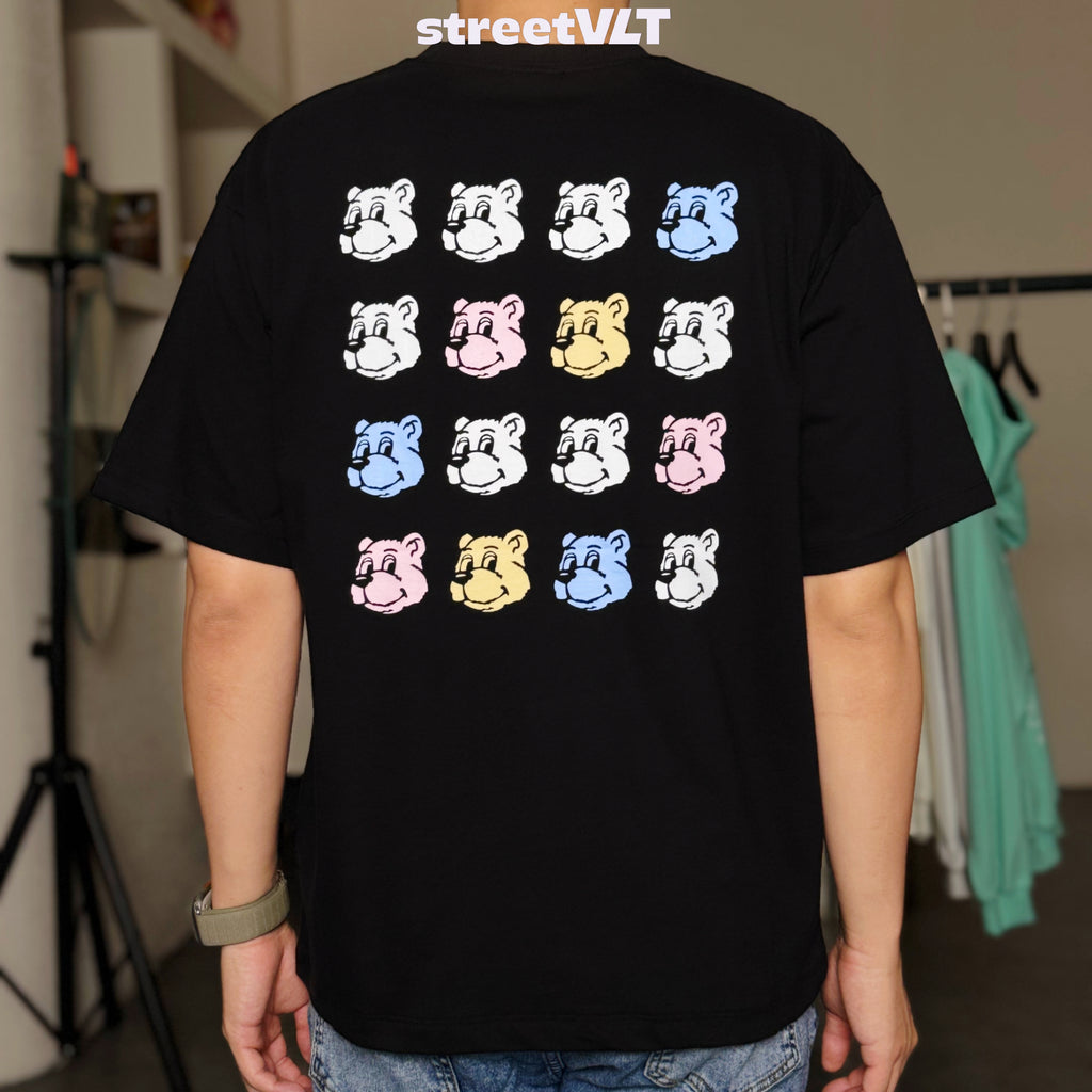 ADLV AC Bear Face Short Sleeve T-Shirt