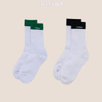 ADLV Color Point Lettering Sports Socks