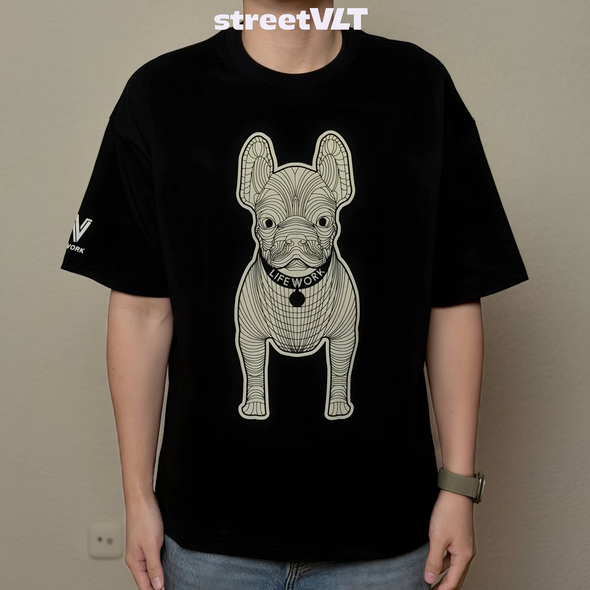 Life Work Korea Silket Big Radog 26 Tee
