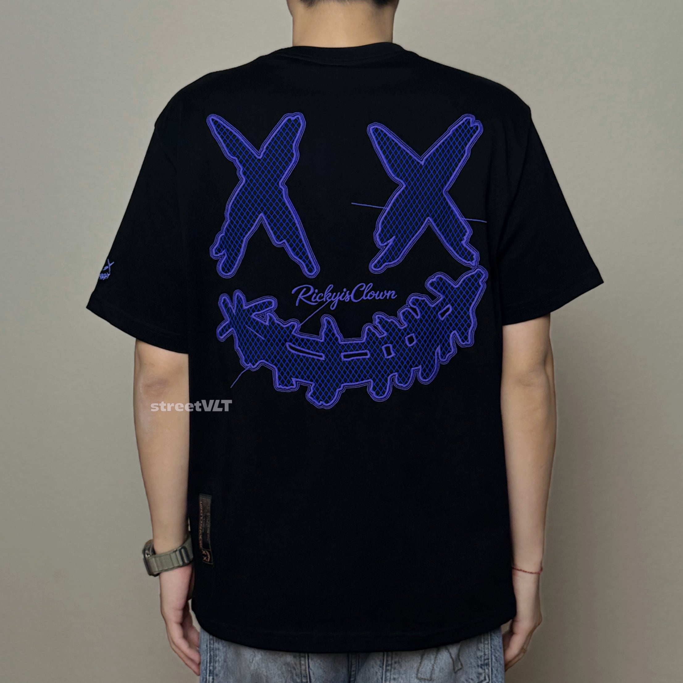 Ricky is Clown Dark Night Mesh Tee