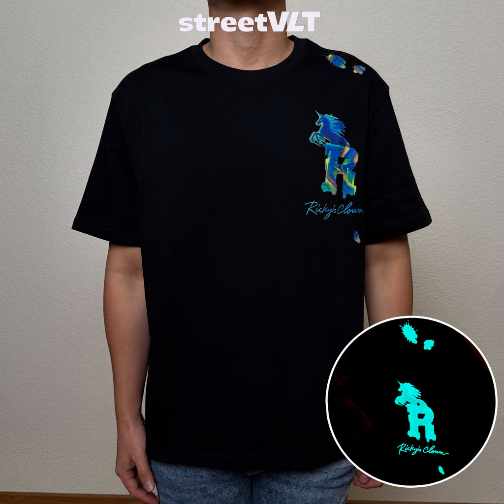 Ricky is Clown Painted Unicorn Tee