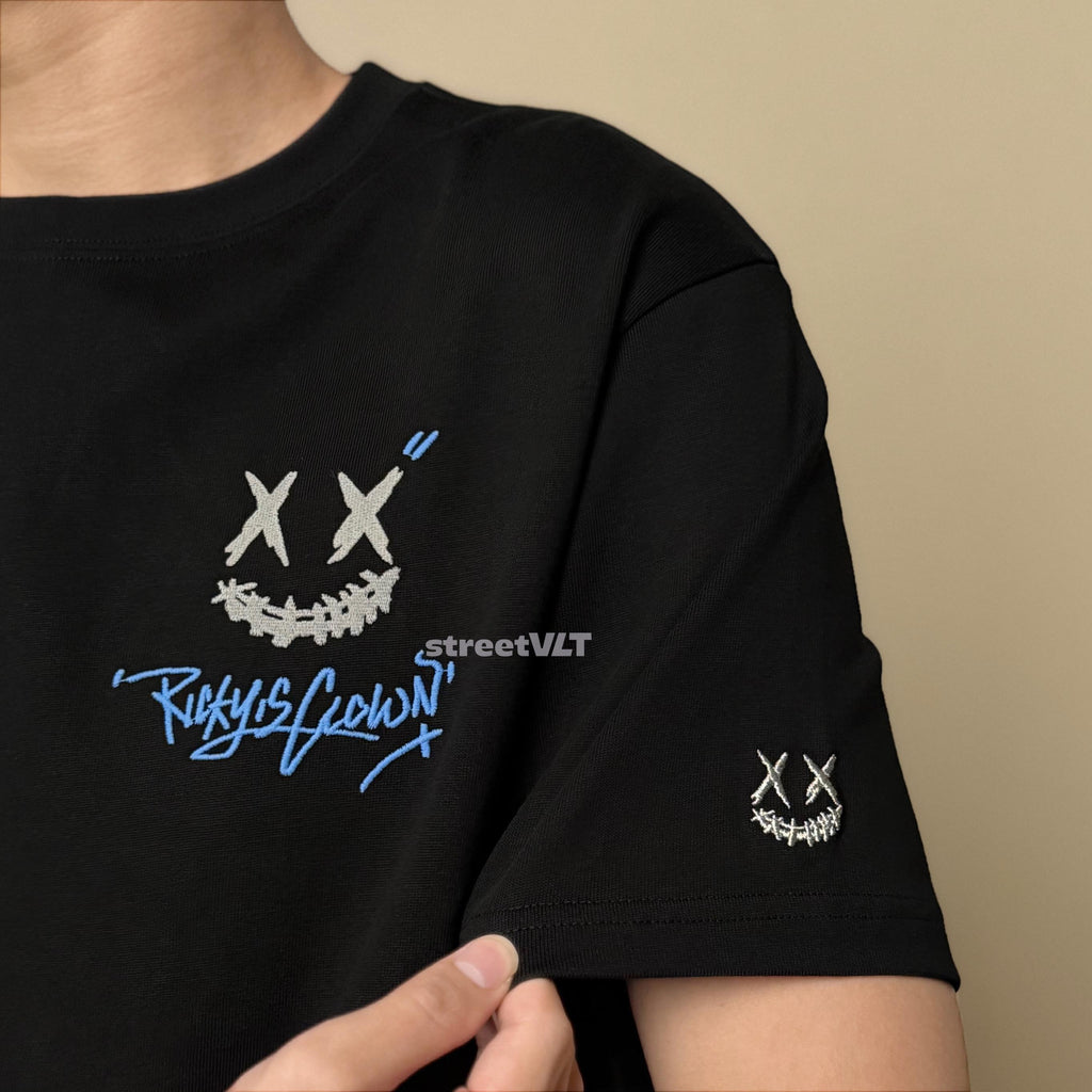 Ricky is Clown Silver Wing Tee