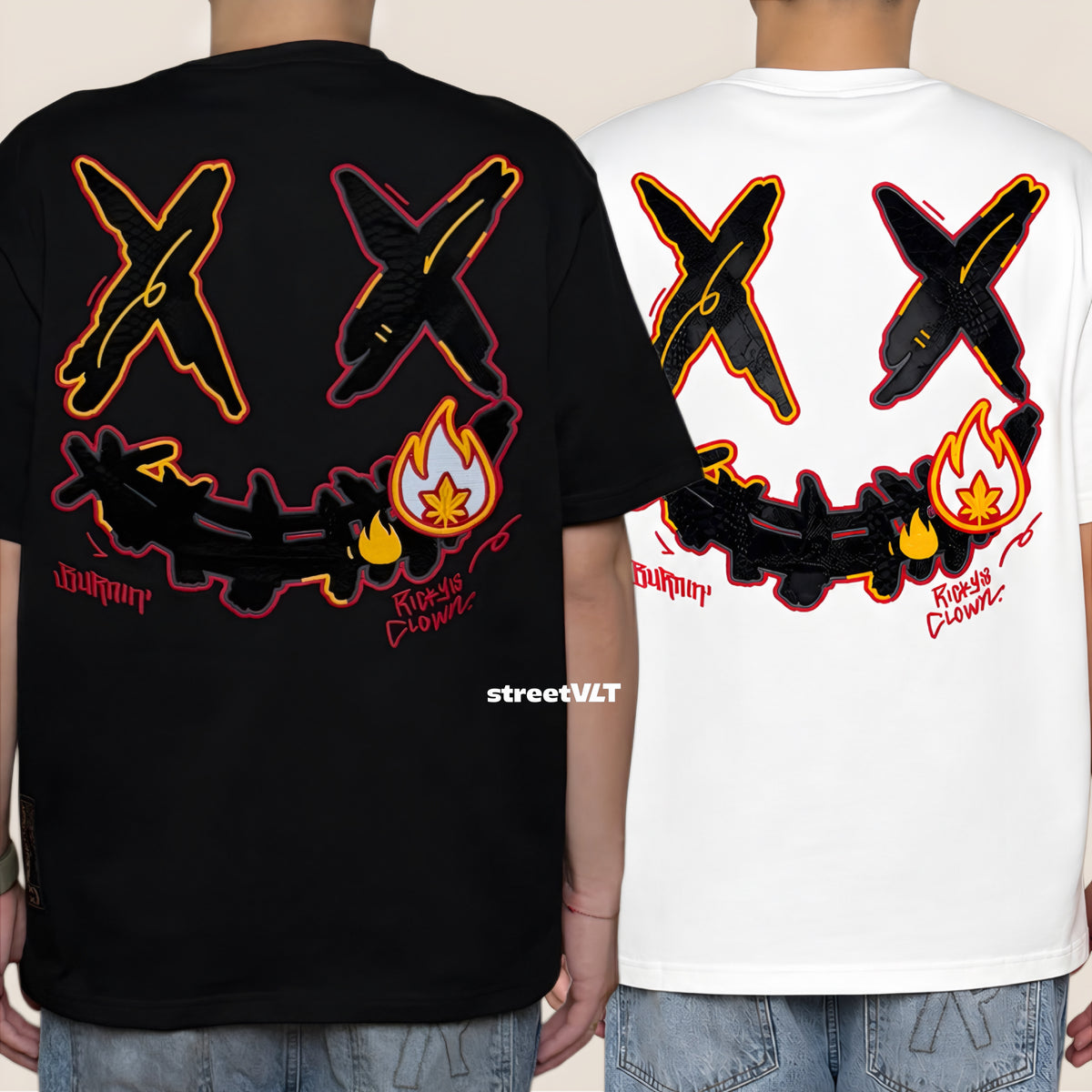 RIC Ricky is Clown Molten Core Scaled Armor Tee