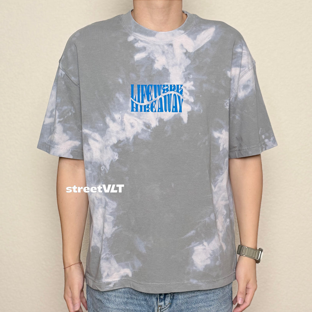 Life Work Korea Tie Dye Graphic Tee
