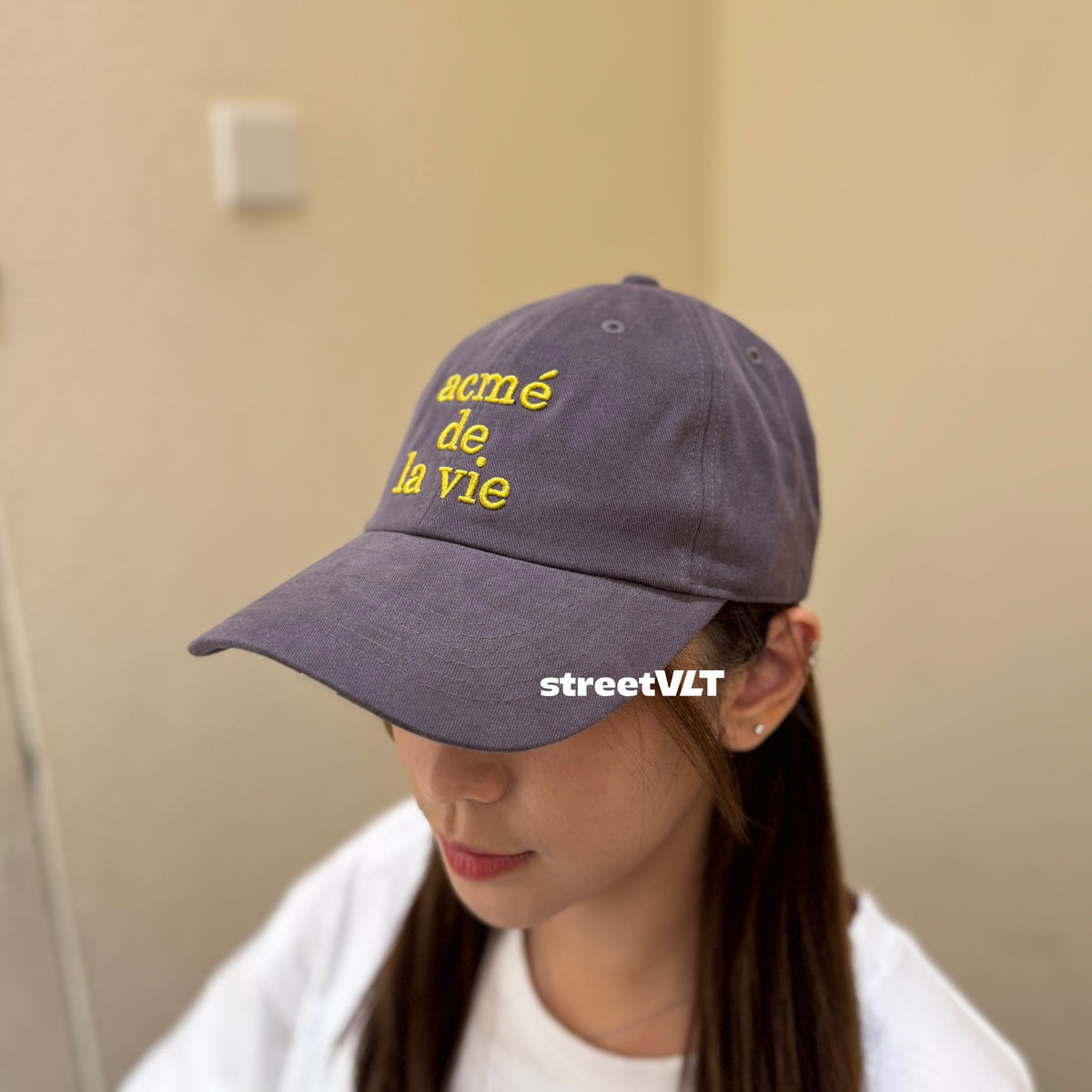 ADLV Cotton Napping 3D Embo Ball Cap Acme De La Vie
