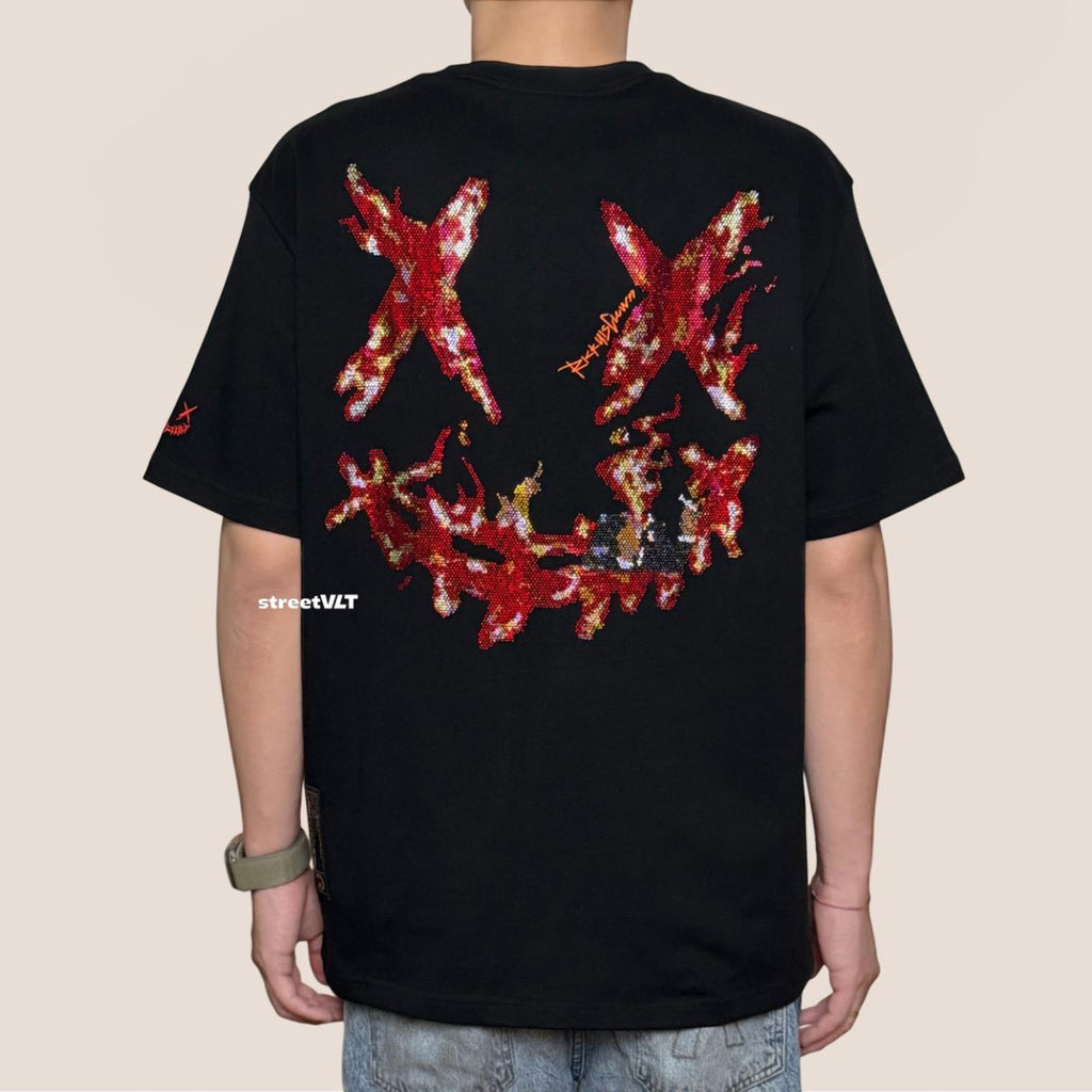 Ricky is Clown Flame Man Stones Tee