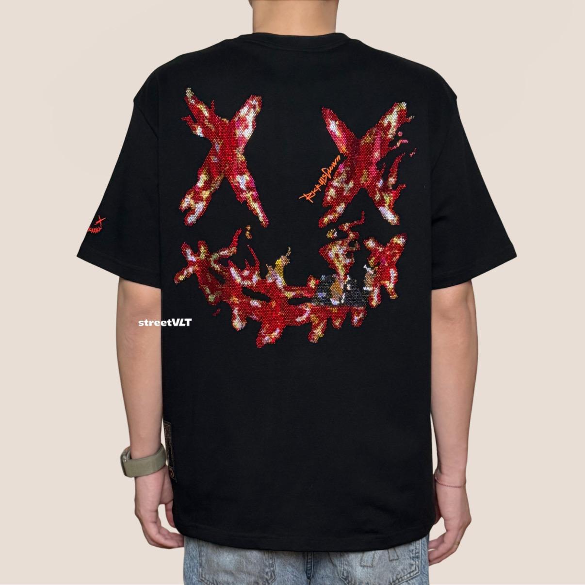 Ricky is Clown Flame Man Stones Tee