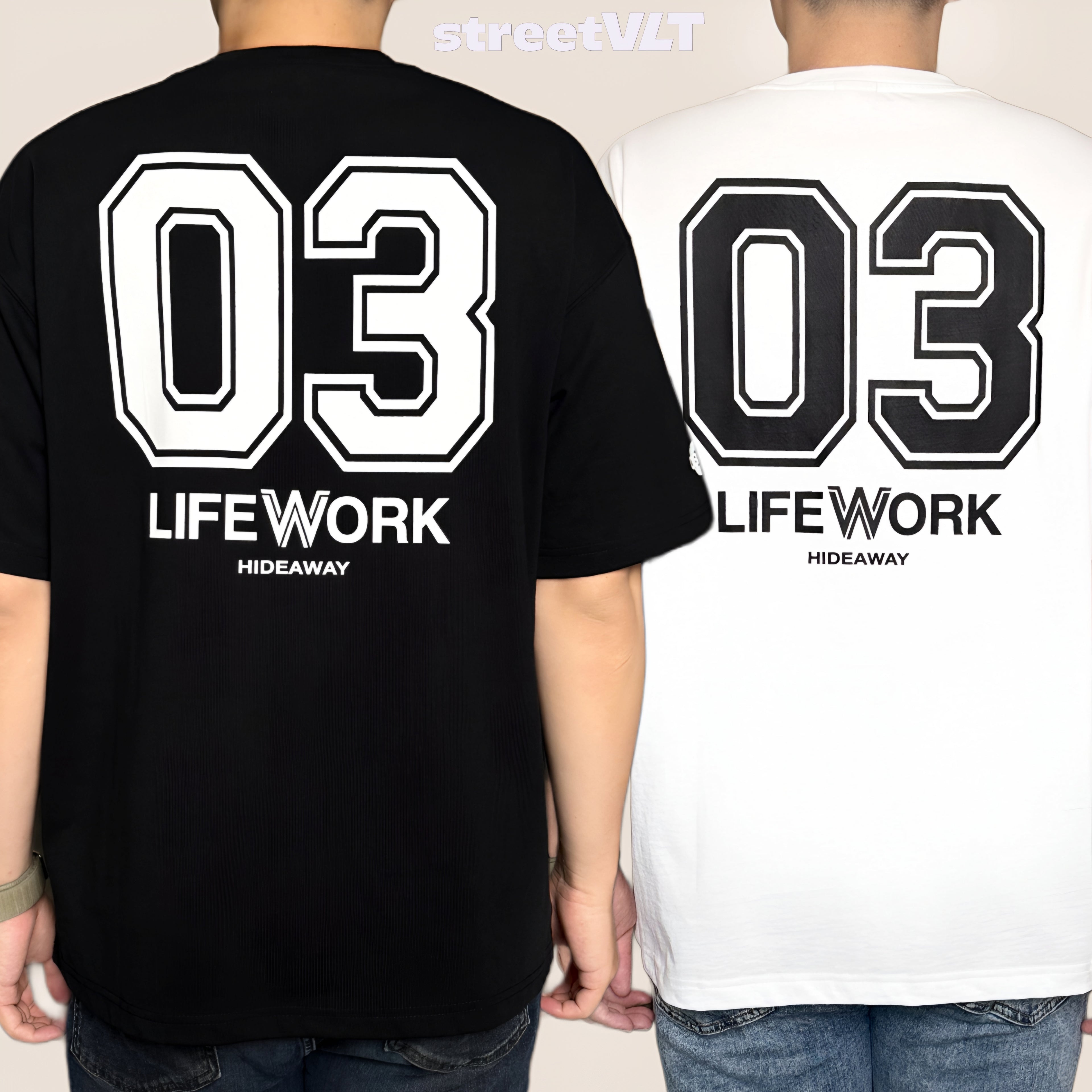 Life Work Korea Numbered 03 Tee
