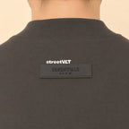 Essentials Off Black Long Sleeve Crewneck Tee