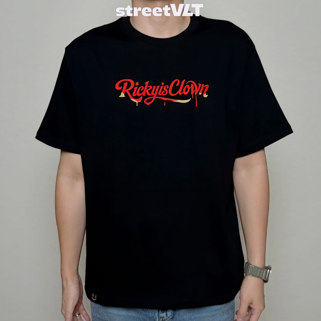 Ricky is Clown Golden Ripped Tee