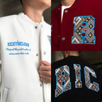Ricky is Clown Labyrinth Ethnic Varsity Jacket
