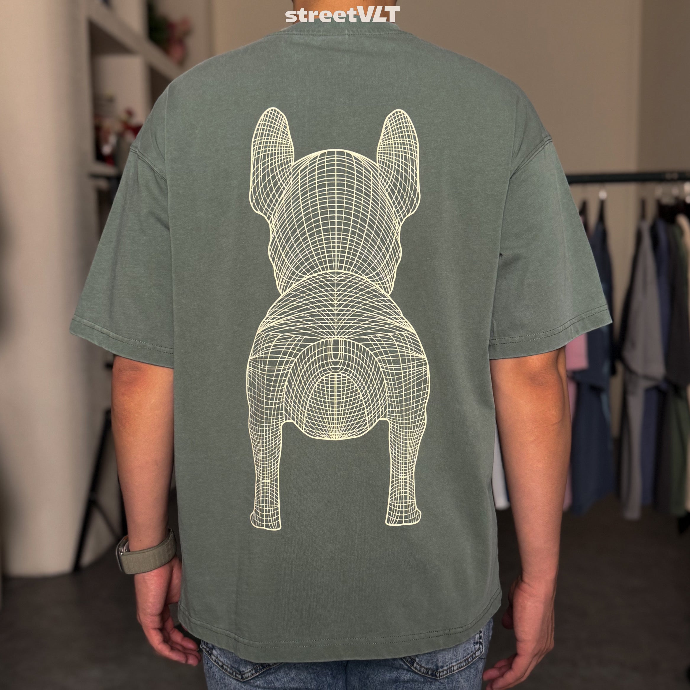 Life Work Korea Washed Big Radog Tee