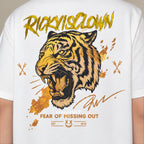 RIC Ricky is Clown Golden Tiger Roar Embroidered Tee