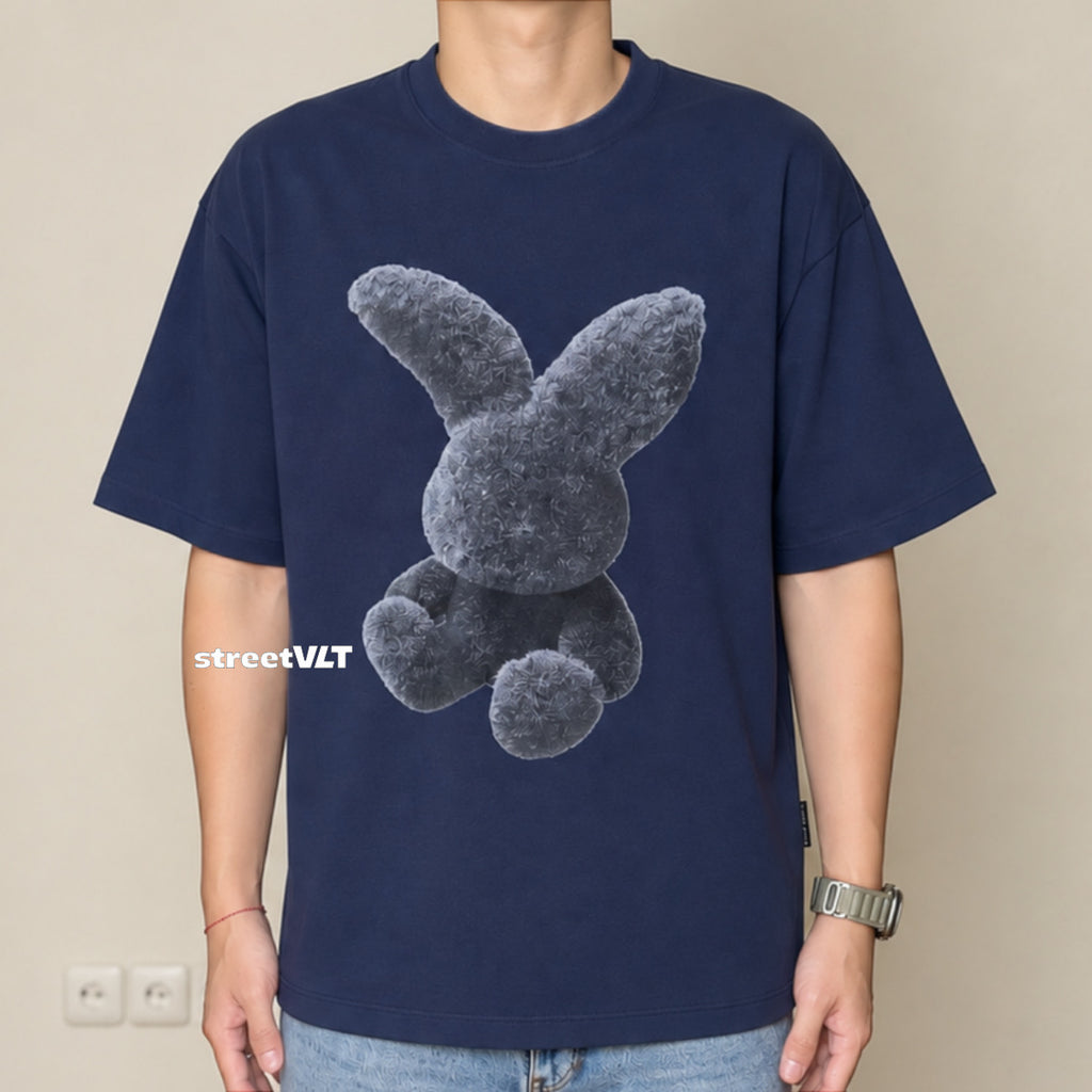 ADLV Fuzzy Rabbit Short Sleeve T-Shirt Acme De La Vie