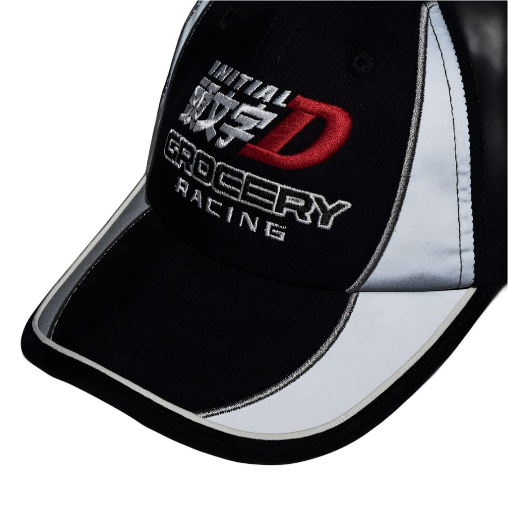 Gro Grocery Tarmac Initial D Reflective Racing Panel Cap