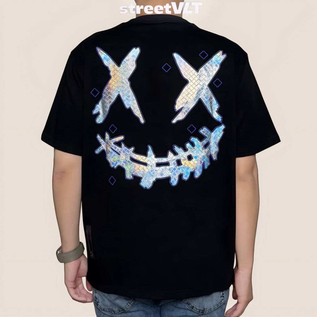 Ricky is Clown Laser Armor Hologram Tee
