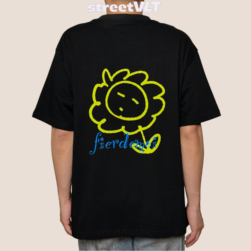 Fier De Moi Drawing Flower Tee