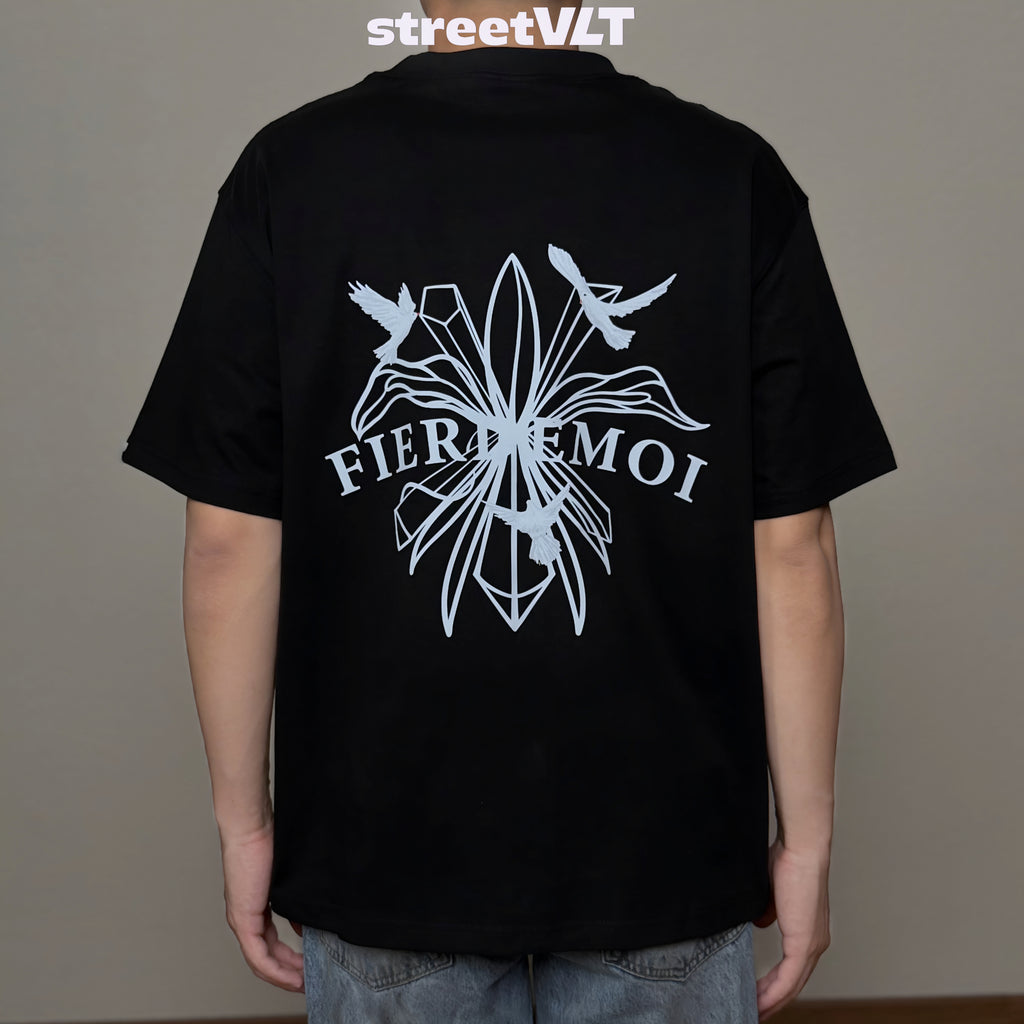 Fier De Moi Iris Totem Tee