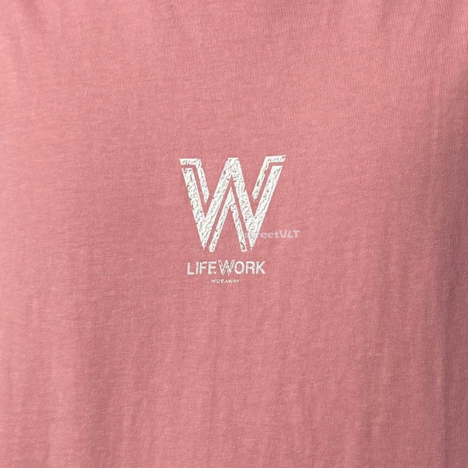 Life Work Korea Vintage Washed W Logo Tee 2