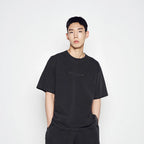 ADLV Simple Logo Pigment Short Sleeve T-Shirt