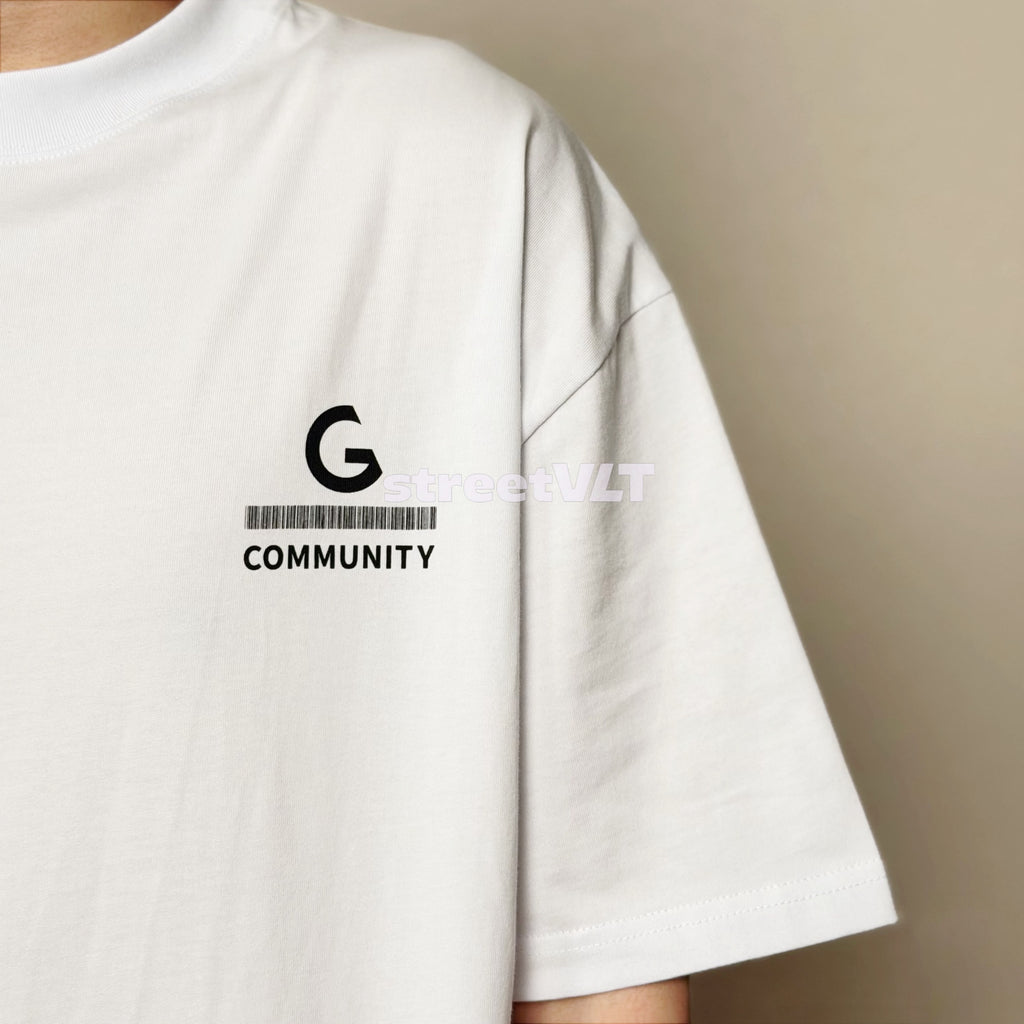 Gro Grocery 065 Chinese Calligraphy Invoice Tee