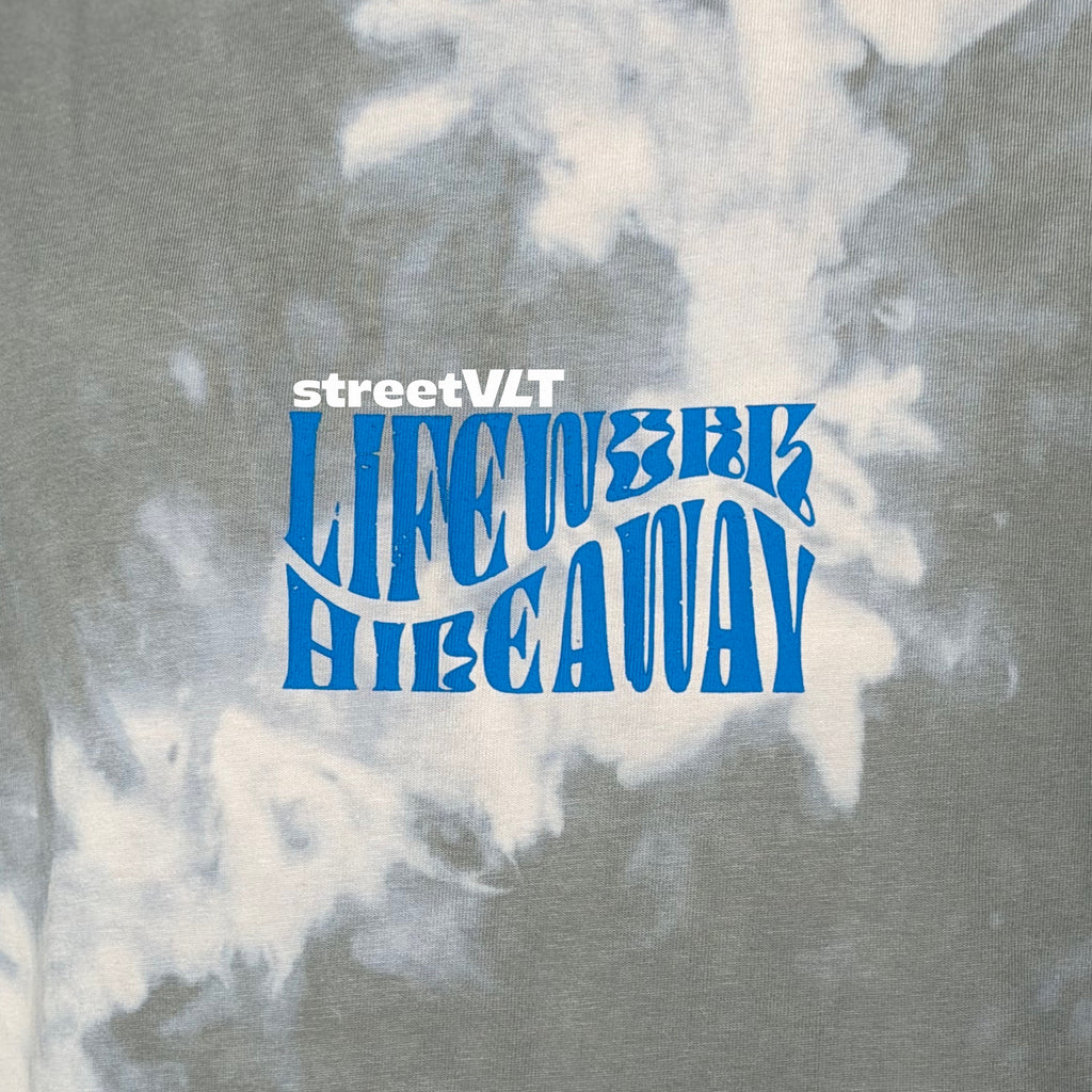 Life Work Korea Tie Dye Graphic Tee