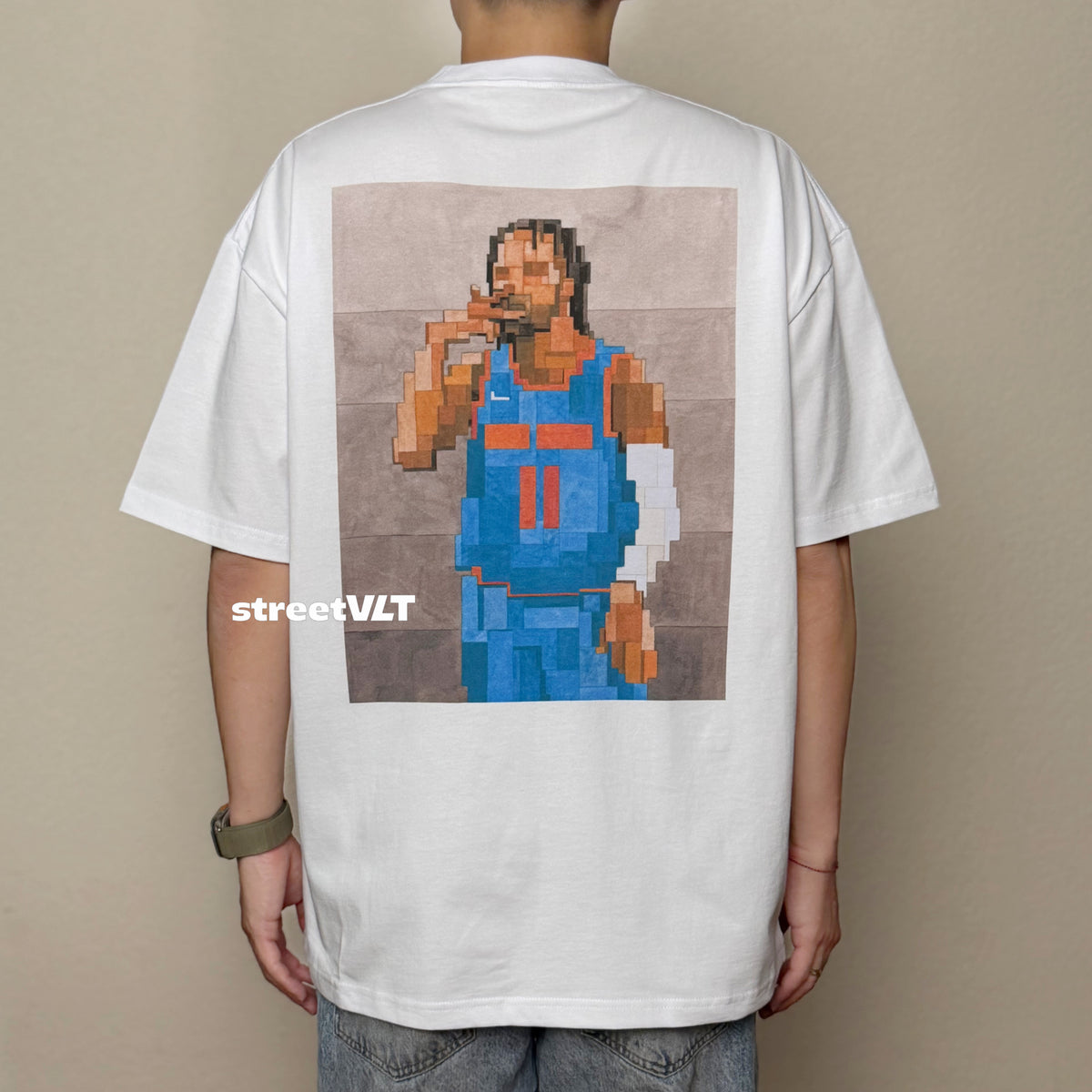 Gro Grocery King of New York Jalen Brunson by Adam Lister Graphic Tee