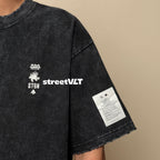Gro Grocery X Club Stubborn American Girl Graphic Boxy Washed Tee
