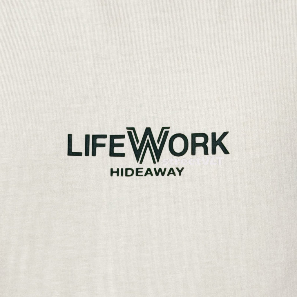 Life Work Korea Basic Small Logo Washed Tee