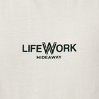 Life Work Korea Basic Small Logo Washed Tee